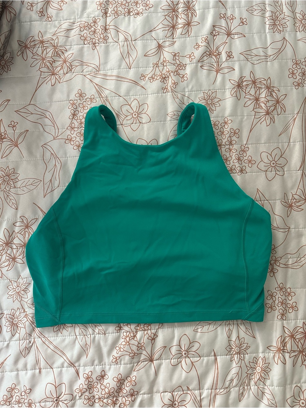 Align High-Neck Women's Tank Top in Teal